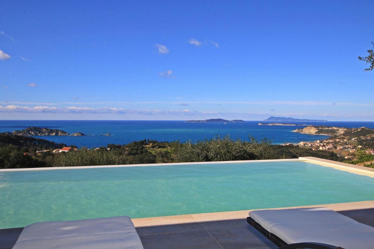 Sunset Sea View Villa 3 Agios Georgios Pagon Exterior foto