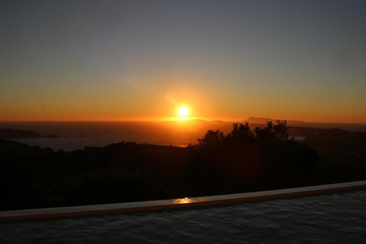 Sunset Sea View Villa 3 Agios Georgios Pagon Exterior foto