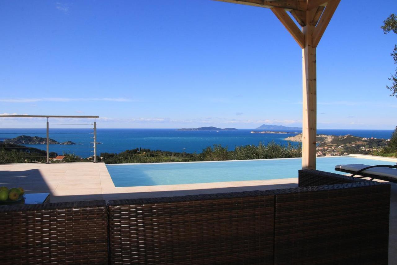 Sunset Sea View Villa 3 Agios Georgios Pagon Exterior foto